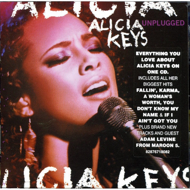 Alicia Keys – Unplugged (CD, Album) (Very Good Plus (VG+))