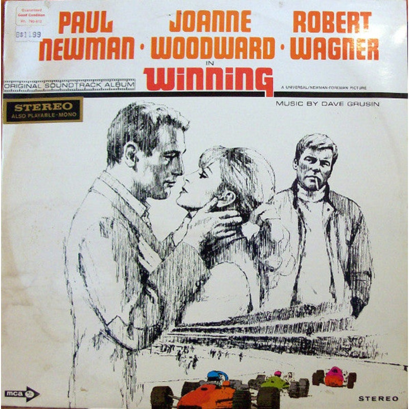 Dave Grusin – Winning (Original Soundtrack) (LP) (Very Good Plus (VG+))