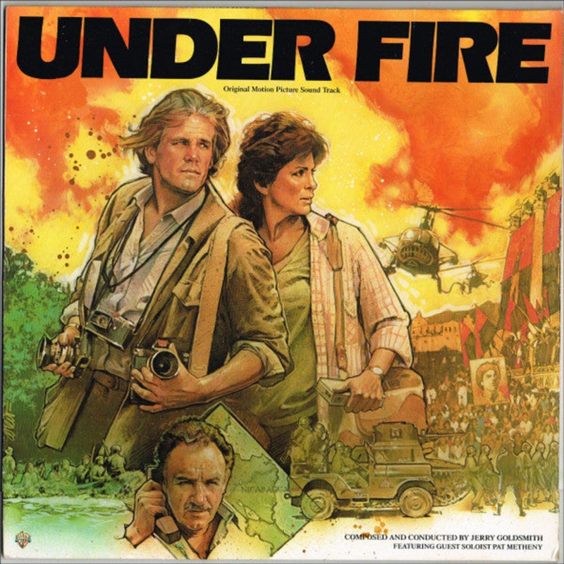 Jerry Goldsmith – Under Fire (Original Motion Picture Sound Track) (LP, Album) (Very Good Plus (VG+))