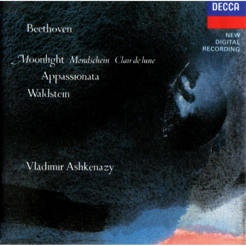 Ludwig van Beethoven, Vladimir Ashkenazy – Moonlight = Mondschein = Clair De Lune  Appassionata  Waldstein (CD, Album) (Very Good Plus (VG+))