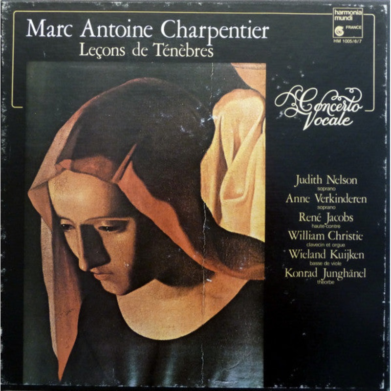 Marc Antoine Charpentier – Concerto Vocale – Leons De Tnbres (3xLP + Box) (Very Good (VG))