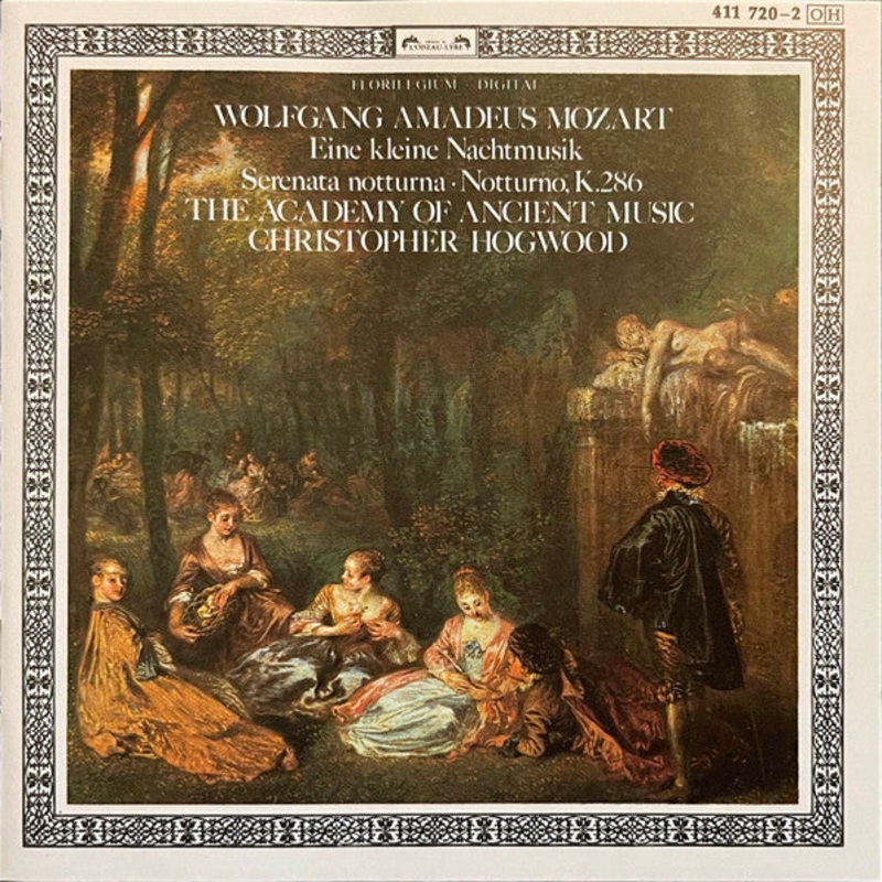 Wolfgang Amadeus Mozart, The Academy Of Ancient Music, Christopher Hogwood – Eine Kleine Nachtmusik  Serenata Notturna  Notturno, K.286 (CD, Album, RE, RP) (Very Good Plus (VG+))