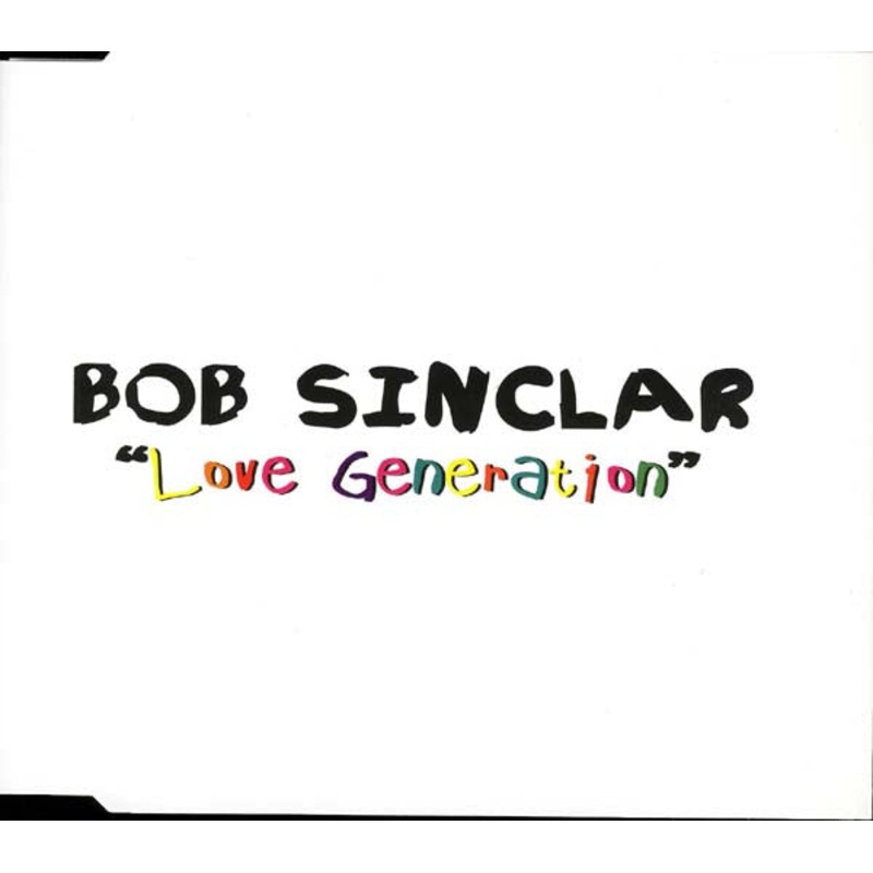 Bob Sinclar Feat. Gary Nesta Pine – Love Generation (CD, Single) (Very Good Plus (VG+))