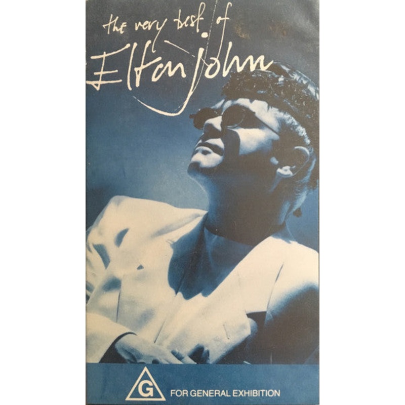 Elton John – The Very Best Of Elton John (VHS, Comp) (Very Good Plus (VG+))