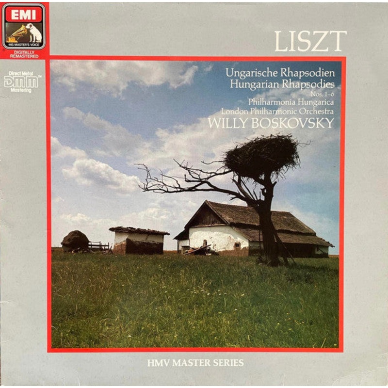 Franz Liszt, Willi Boskovsky, Philharmonia Hungarica, London Philharmonic Orchestra – Ungarische Rhapsodien = Hungarian Rhapsodies Nos. 16 (LP, Comp, RM) (Very Good Plus (VG+))