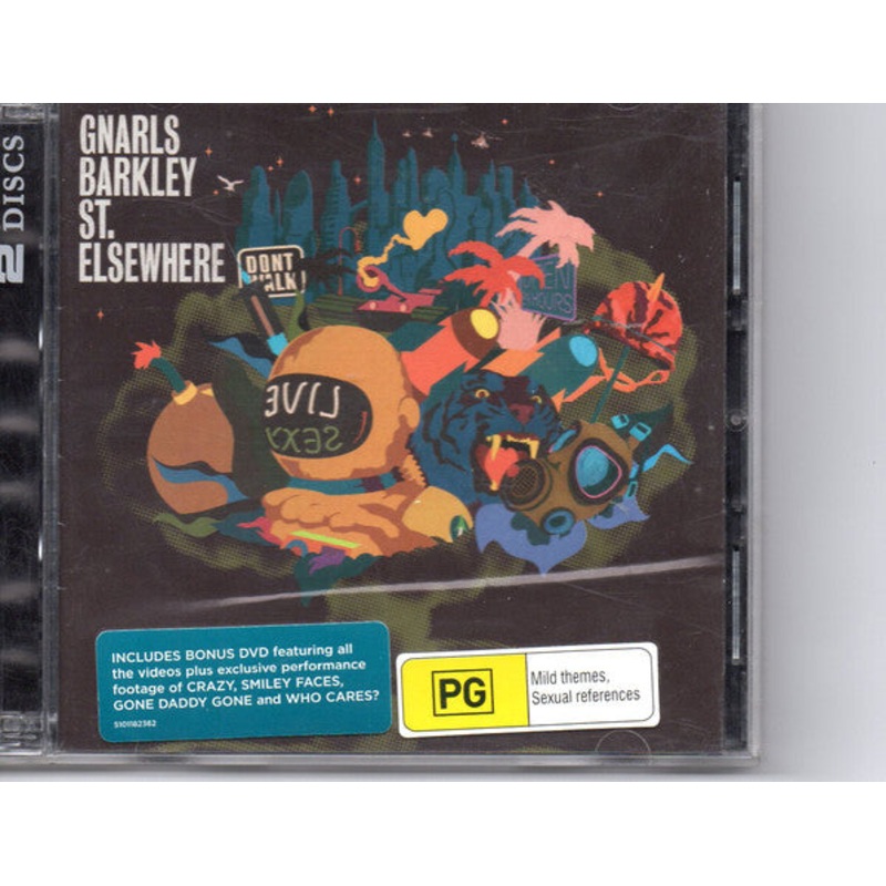 Gnarls Barkley – St. Elsewhere (CD, Album + DVD-V, NTSC + Dlx) (Very Good (VG))
