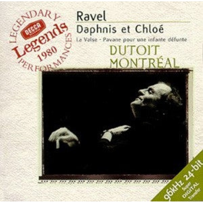 Maurice Ravel, Charles Dutoit, Orchestre Symphonique De Montral – Daphnis Et Chlo  La Valse  Pavane Pour Une Infante Dfunte (CD, Comp, RM) (Very Good Plus (VG+))