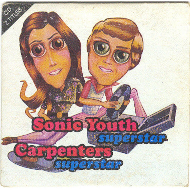 Sonic Youth / Carpenters – Superstar (CD, Single, Car) (Very Good (VG))