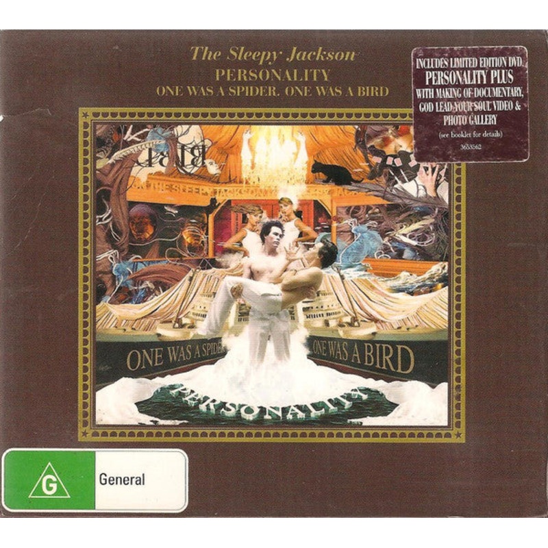 The Sleepy Jackson – Personality (One Was A Spider, One Was A Bird) (CD, Album, Ltd + DVD-V) (Very Good Plus (VG+))