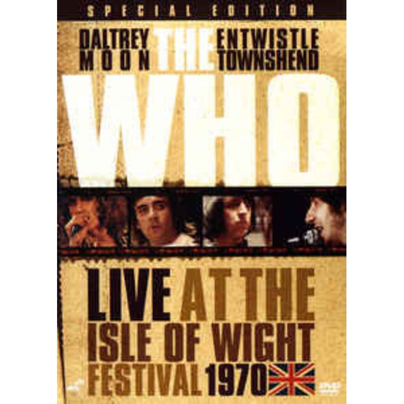 The Who – Live At The Isle Of Wight Festival 1970 (DVD-V, RE, S/Edition, Multichannel, PAL) (Very Good Plus (VG+))