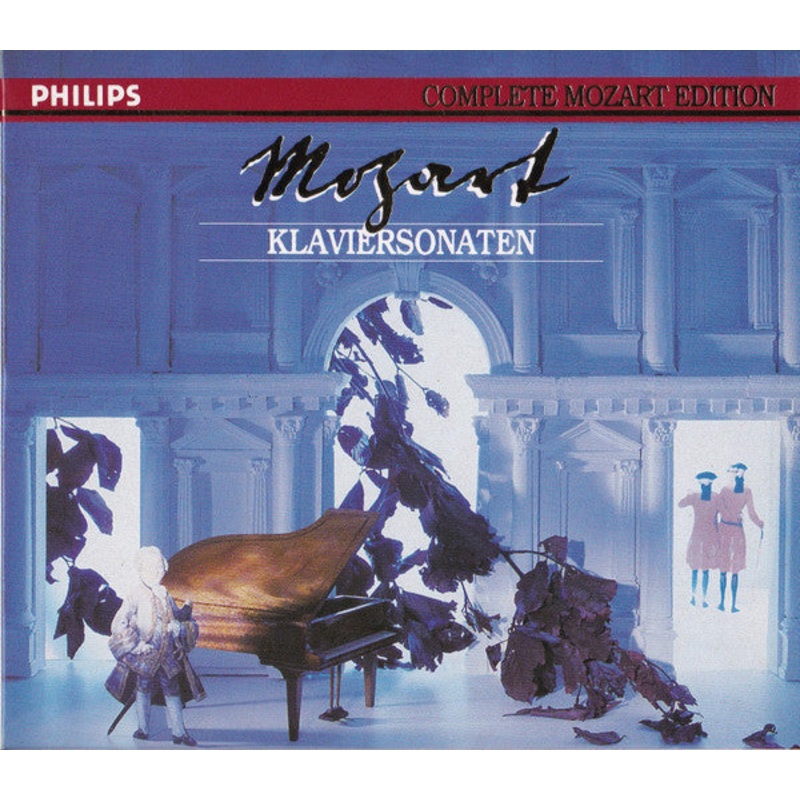 Wolfgang Amadeus Mozart – Klaviersonaten (5xCD, Comp, PMD + Box) (Very Good Plus (VG+))