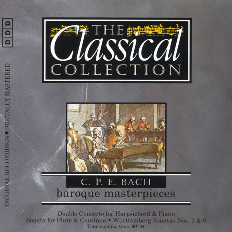 Carl Philipp Emanuel Bach – Baroque Masterpieces (CD, Comp) (Very Good Plus (VG+))