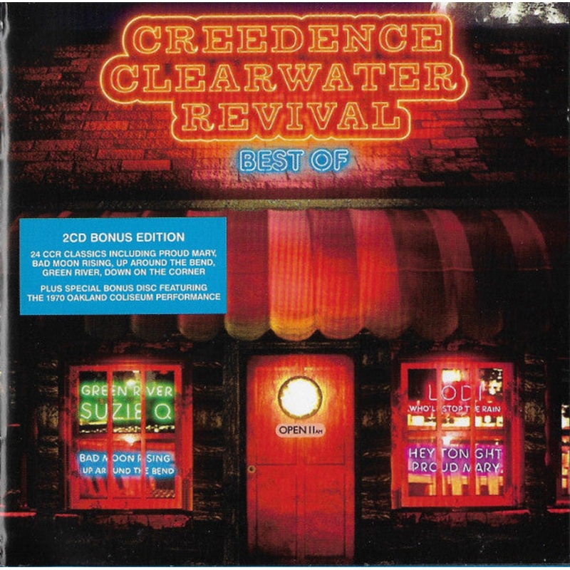 Creedence Clearwater Revival – Best Of (2xCD, Comp, RE) (Very Good Plus (VG+))