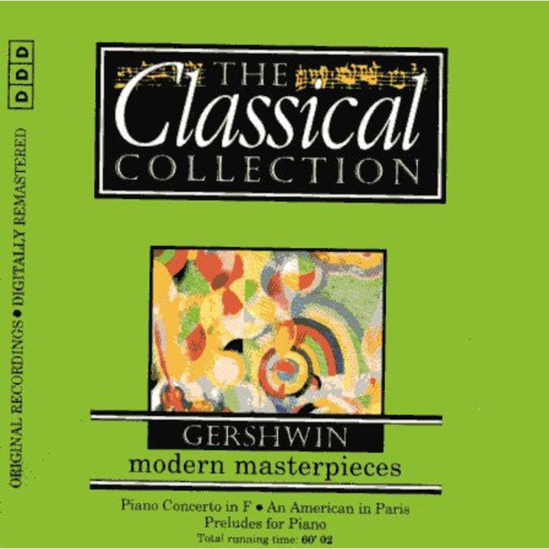 George Gershwin – Modern Masterpieces (CD) (Very Good Plus (VG+))