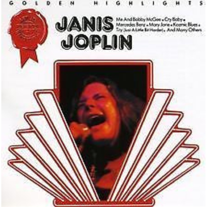 Janis Joplin – Golden Highlights (CD, Comp, RE) (Very Good Plus (VG+))