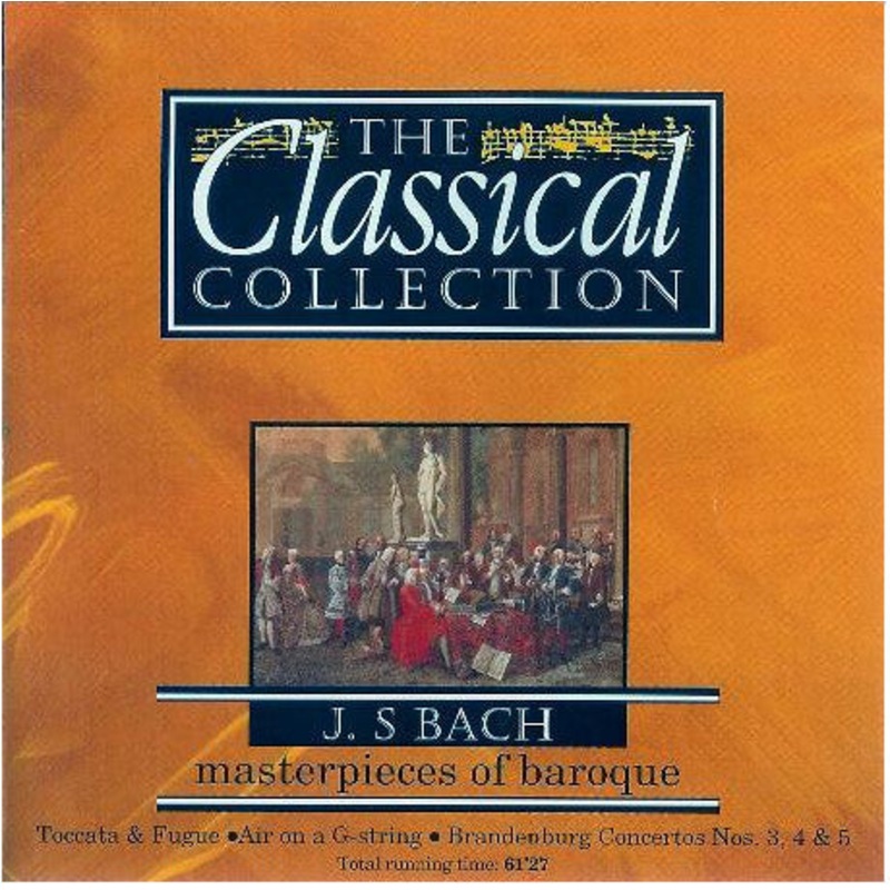 Johann Sebastian Bach – Masterpieces Of Baroque (CD, Comp) (Very Good Plus (VG+))