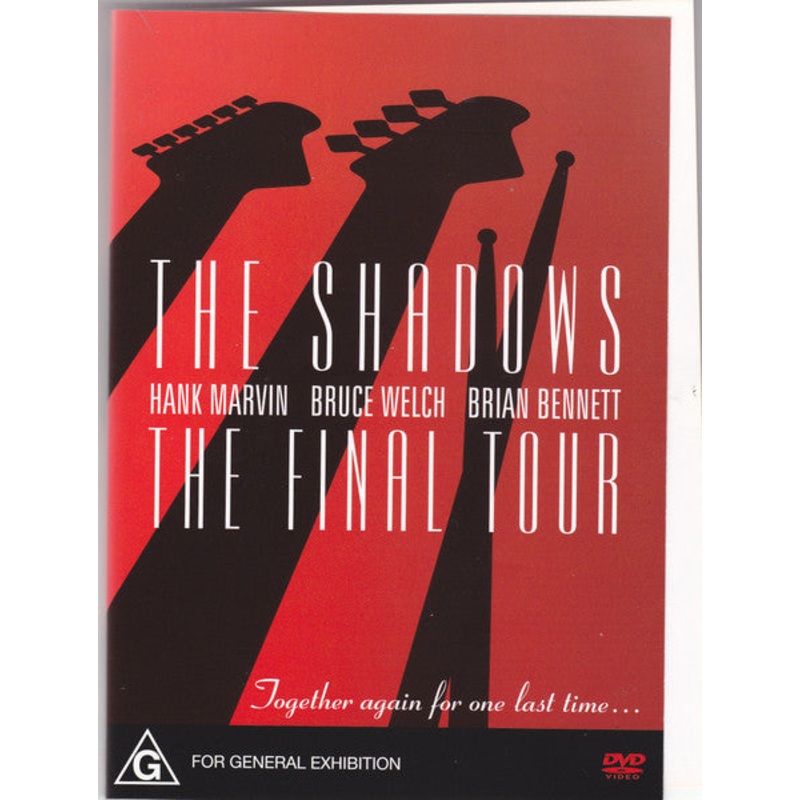 The Shadows – The Final Tour (DVD-V, Multichannel, PAL) (Very Good Plus (VG+))