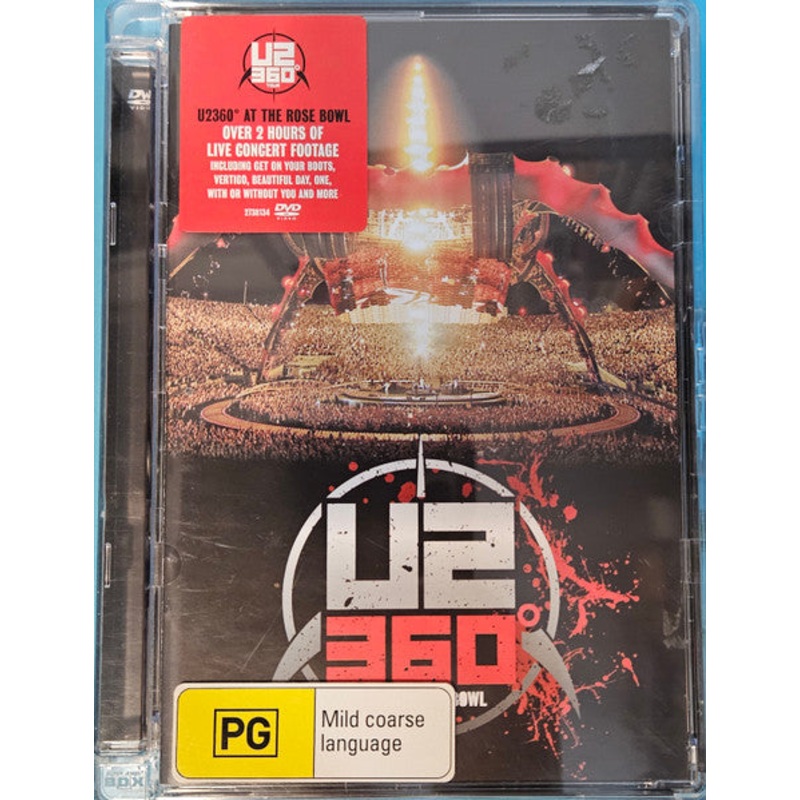 U2 – U2360 At The Rose Bowl (DVD-V, NTSC) (Mint (M))