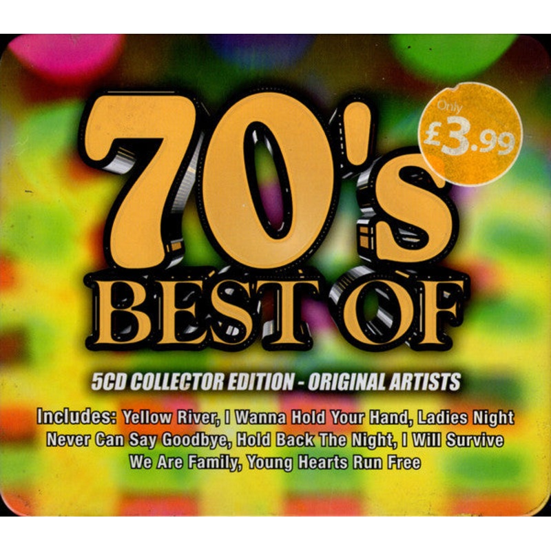Various – 70’s Best Of (5xCD, Comp) (Mint (M))
