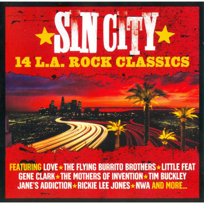 Various – Sin City (14 L.A. Rock Classics) (CD, Comp) (Very Good Plus (VG+))