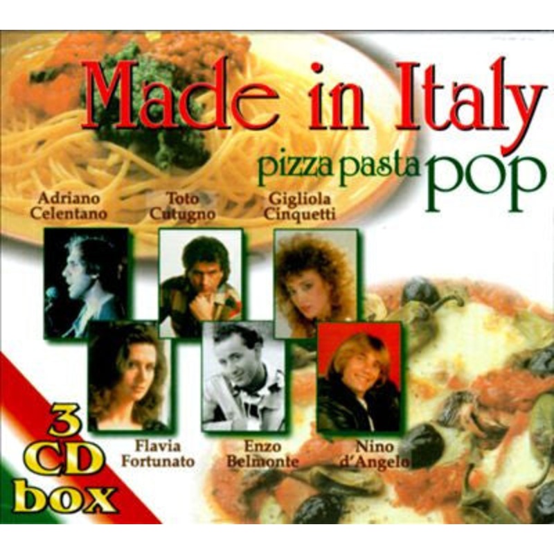 Various – Made In Italy Pizza Pasta Pop (3xCD, Comp, Box) (Very Good Plus (VG+))