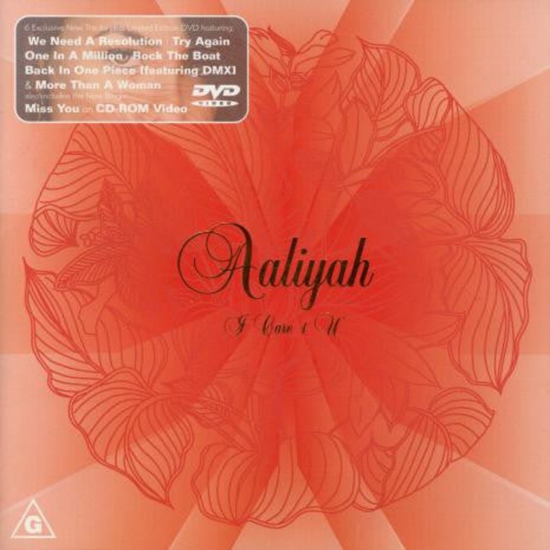 Aaliyah – I Care 4 U (CD, Comp, Enh + DVD-V) (Fair (F))