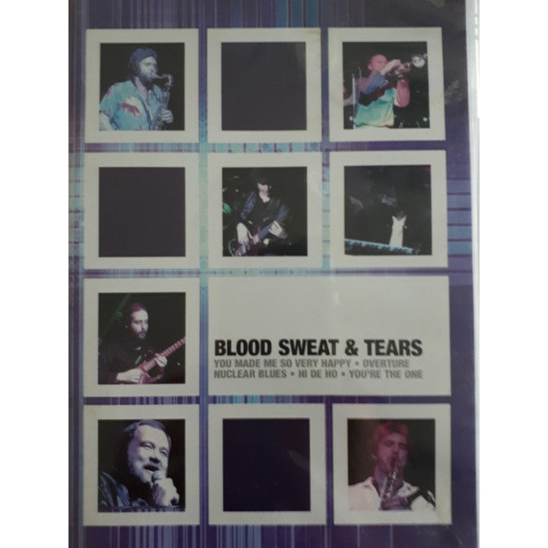 Blood, Sweat And Tears – Civic centre, Halifax. (DVD-V) (Mint (M))