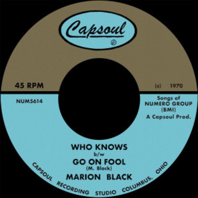 Marion Black – Go On Fool b/w Who Knows
