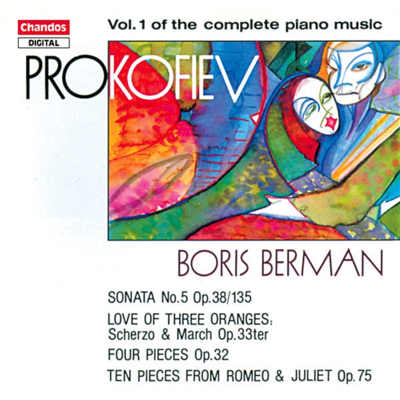 Prokofiev*, Boris Berman – Vol. 1 Of The Complete Piano Music (CD, Album) (Very Good Plus (VG+))