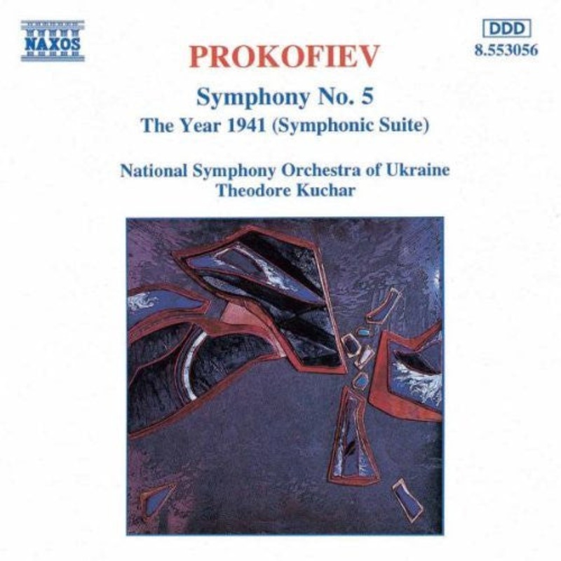 Sergei Prokofiev / National Symphony Orchestra of Ukraine, Theodore Kuchar – Symphony No. 5 / The Year 1941 (Symphonic Suite) (CD, Album) (Very Good Plus (VG+))