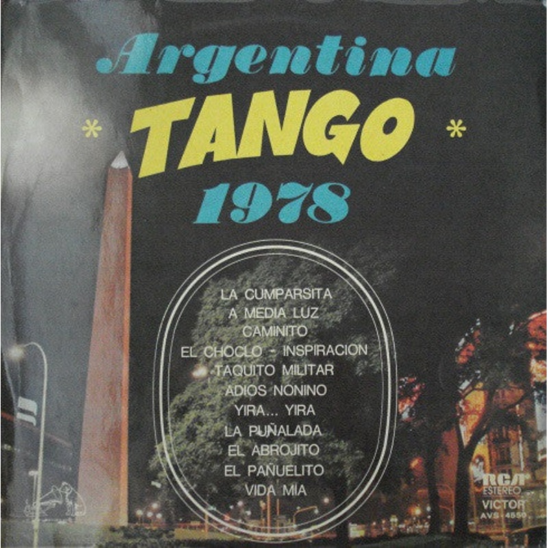 Various – Argentina Tango 1978 (LP, Comp) (Very Good (VG))