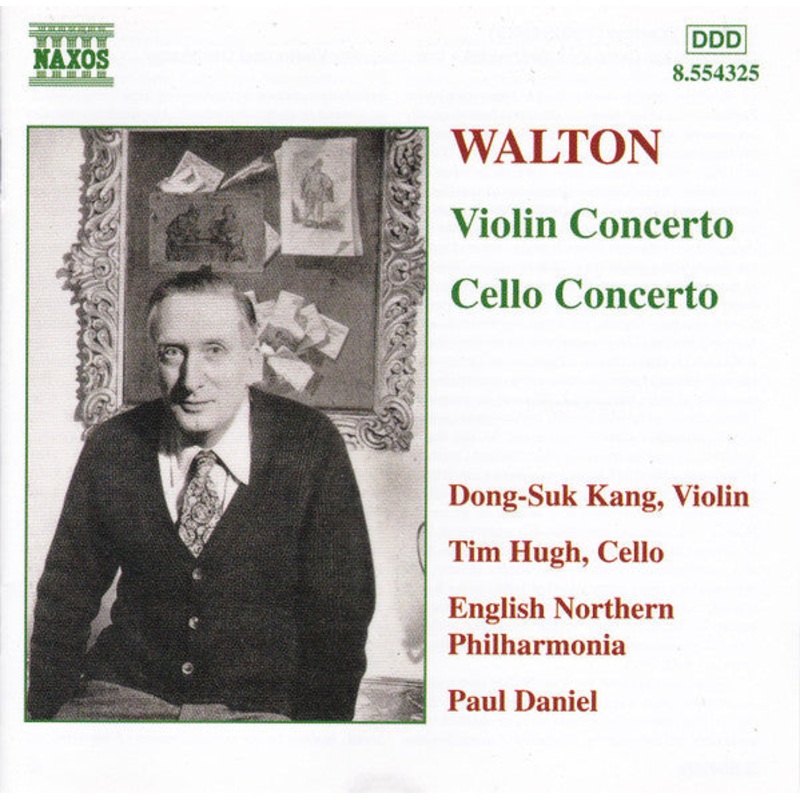 Walton* : Dong-Suk Kang, Tim Hugh, English Northern Philharmonia, Paul Daniel – Violin Concerto  Cello Concerto (CD, Album) (Very Good Plus (VG+))