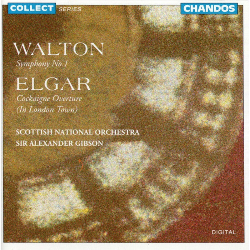 Walton* / Elgar* – Scottish National Orchestra*, Sir Alexander Gibson* – Symphony No. 1 / Cockaigne Overture (In London Town) (CD, Comp, RM) (Very Good Plus (VG+))