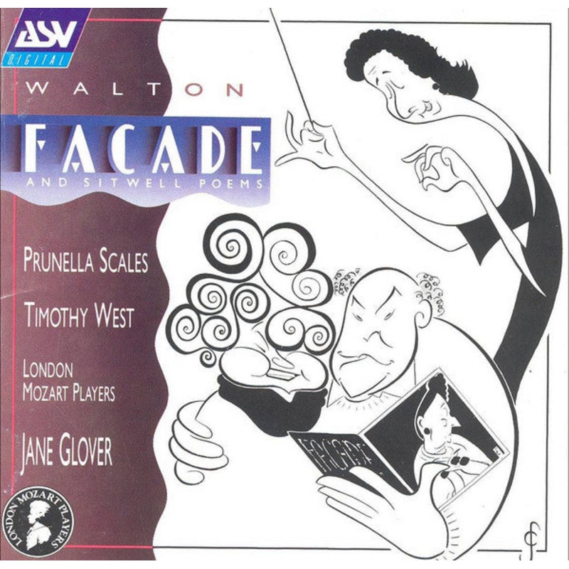 William Walton* / Edith Sitwell – Faade (CD, Album, Mono, RE, RM) (Very Good Plus (VG+))