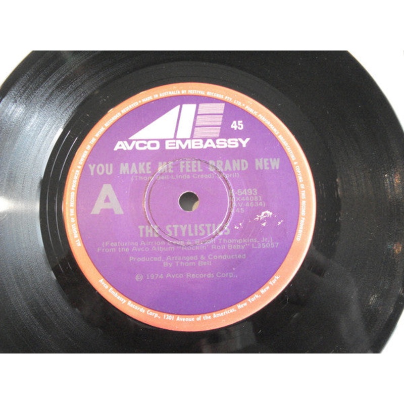 The Stylistics – You Make Me Feel Brand New (7, Single) (Good Plus (G+))
