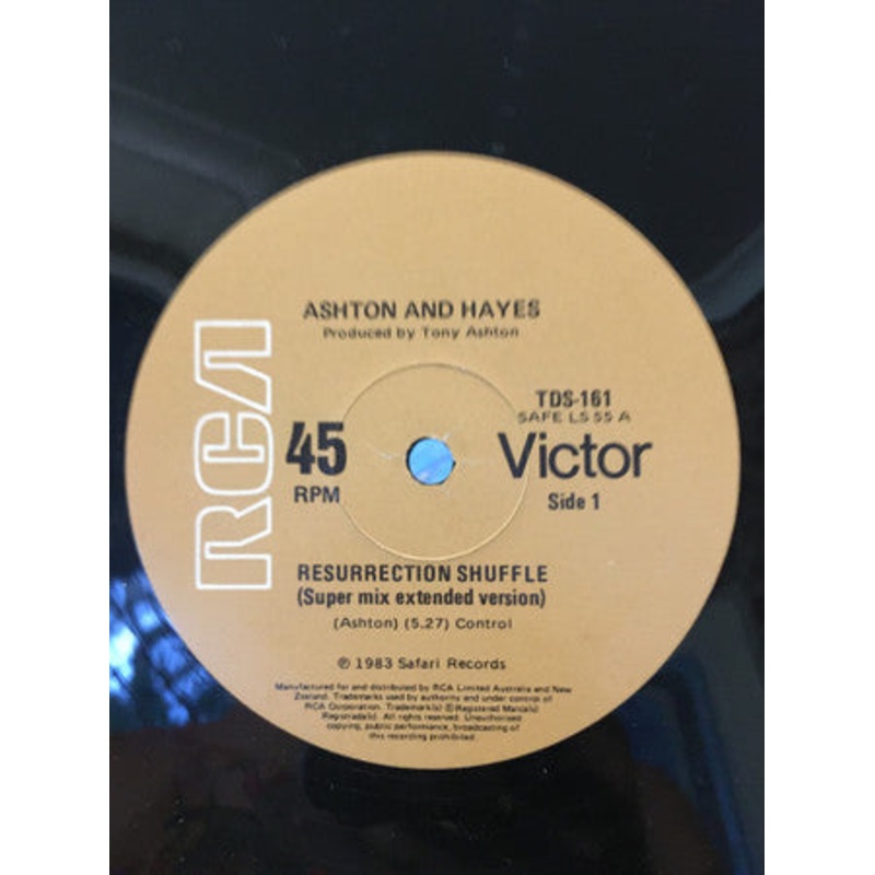 Tony Ashton & Lynda Hayes – Resurrection Shuffle (12) (Good Plus (G+))