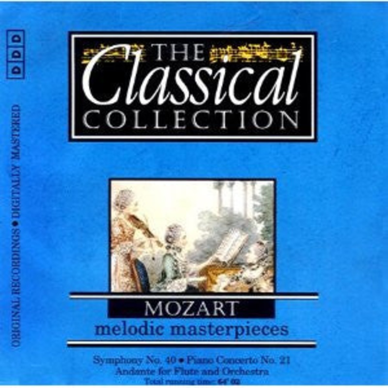 Wolfgang Amadeus Mozart – Melodic Masterpieces (CD) (Very Good Plus (VG+))