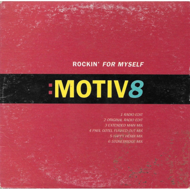 Motiv 8 – Rockin’ For Myself (CD, Maxi) (Very Good (VG))