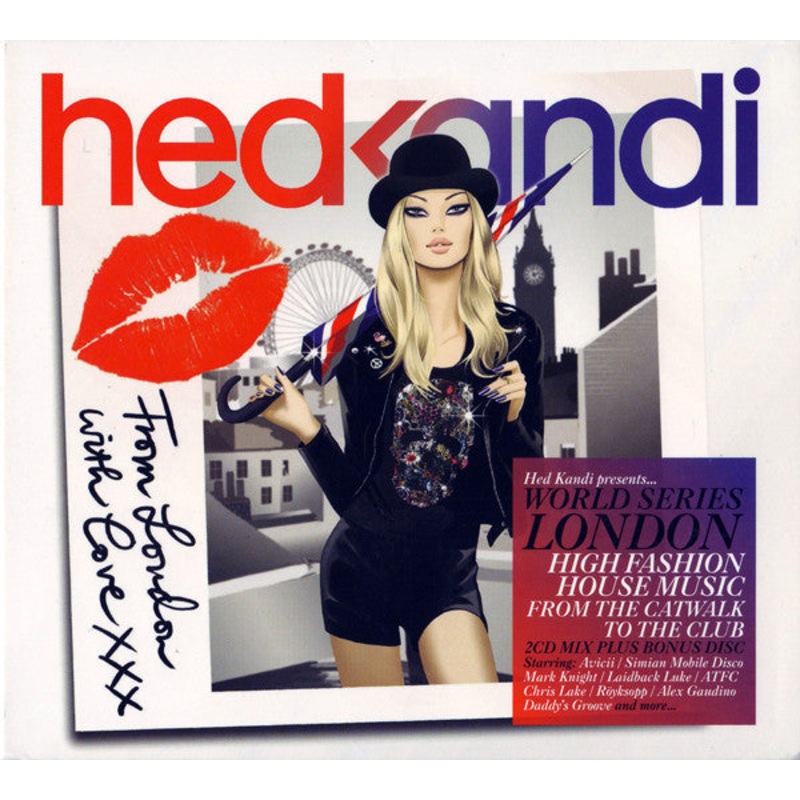 Various – Hed Kandi Presents… World Series London (2xCD, Mixed + CD, Comp) (Very Good Plus (VG+))