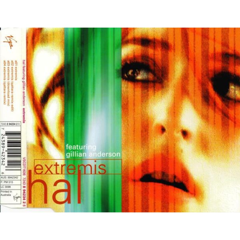 Hal Featuring Gillian Anderson – Extremis (CD, Maxi) (Very Good Plus (VG+))