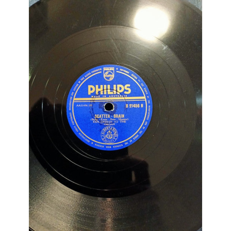 Ken Griffin  – Scatter-Brain / Now Is The Hour (Shellac, 10) (Very Good (VG))