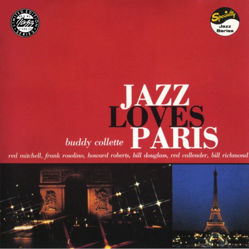 Buddy Collette – Jazz Loves Paris (CD, Album, Ltd, RE, RM) (Very Good Plus (VG+))
