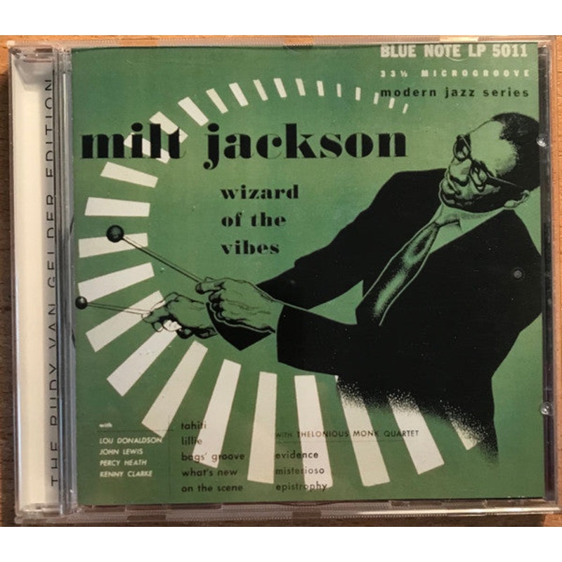 Milt Jackson – Wizard Of The Vibes (CD, Comp, Mono, RM, RP) (Very Good Plus (VG+))