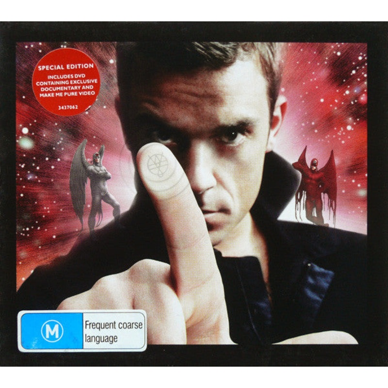 Robbie Williams – Intensive Care (CD, Album + DVD-V, PAL + S/Edition) (Very Good Plus (VG+))