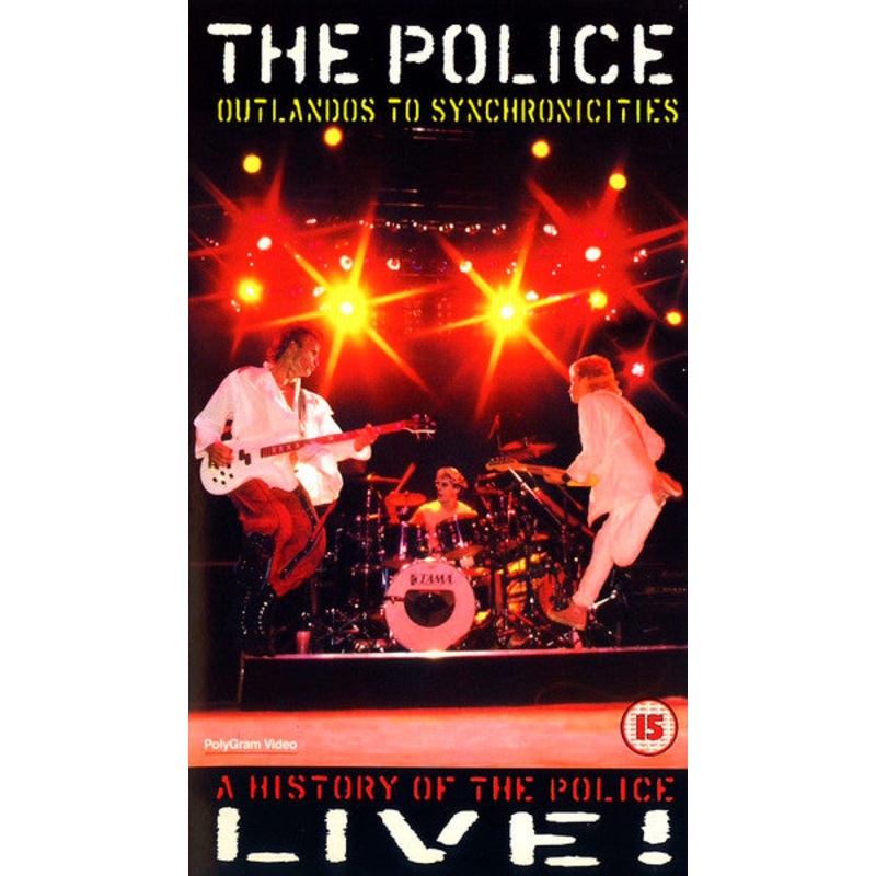 The Police – Outlandos To Synchronicities (VHS, PAL) (Very Good Plus (VG+))