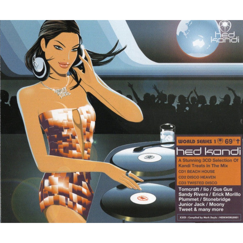 Various – Hed Kandi World Series 1 69 (3xCD, Comp, Mixed) (Very Good Plus (VG+))