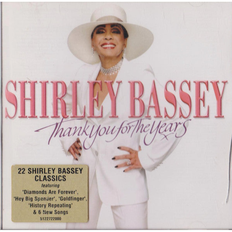 Shirley Bassey – Thank You For The Years  (CD, Comp) (Very Good Plus (VG+))