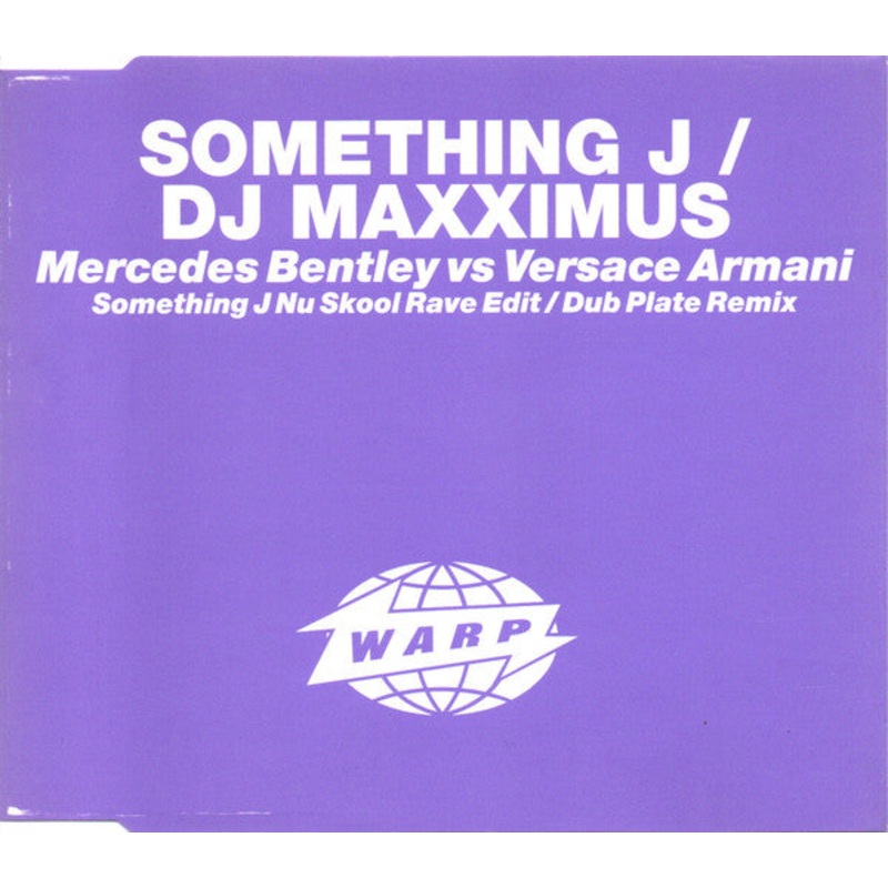 Something J / DJ Maxximus – Mercedes Bentley Vs. Versace Armani (CD, Single) (Very Good Plus (VG+))