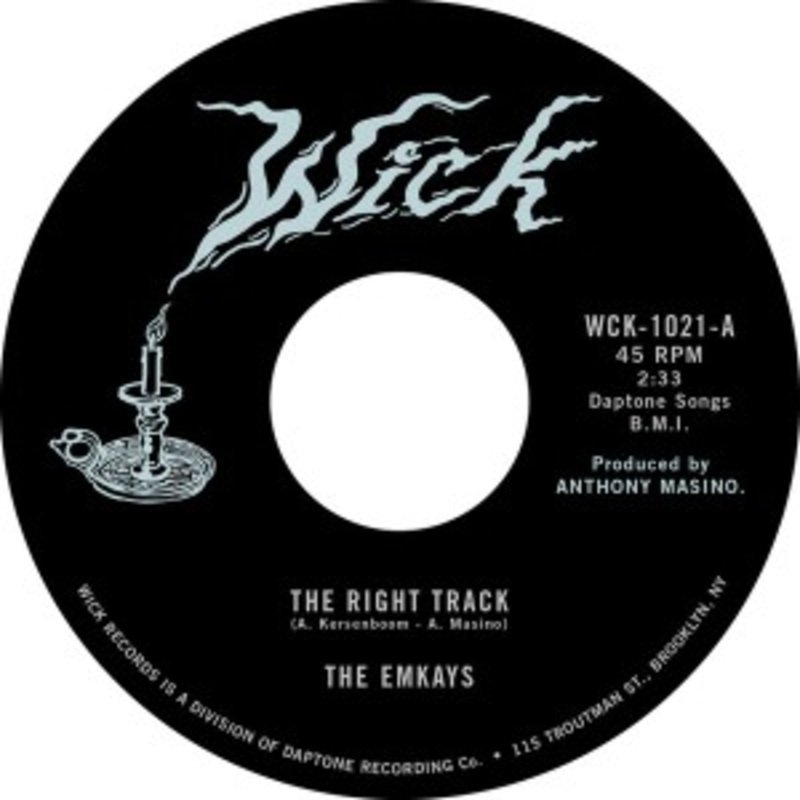 The Emkays – The Right Track b/w Make It True