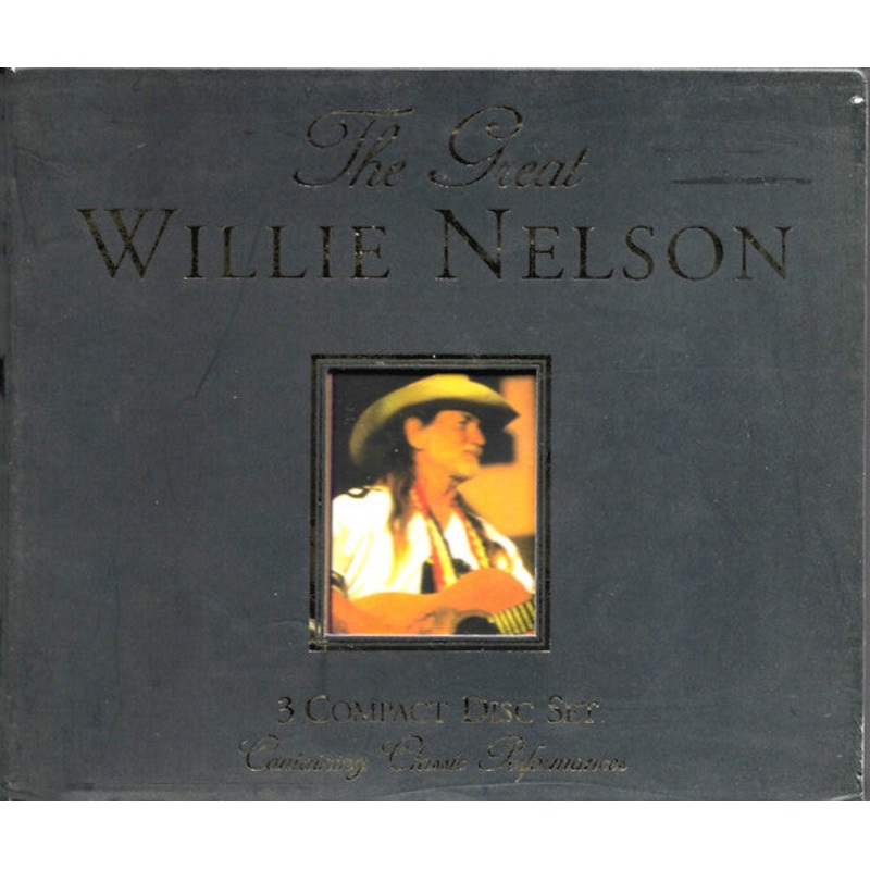 Willie Nelson – The Great Willie Nelson (3xCD, Comp + Box) (Very Good Plus (VG+))